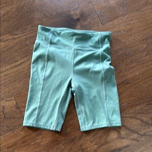 GAP Green High-Waisted Shorts